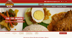 Desktop Screenshot of foodtoursingapore.com